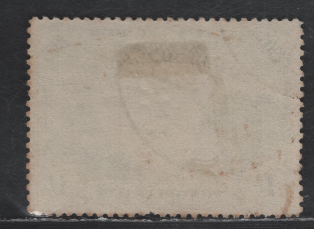 Lot 308  (C) Rhodesia SG#97 1/- Blue Green Victoria Falls, 1905 Opening Of Victory Falls Bridge Issue, A Very Good Used Single, Perf 14, Pulled Perf At Bottom