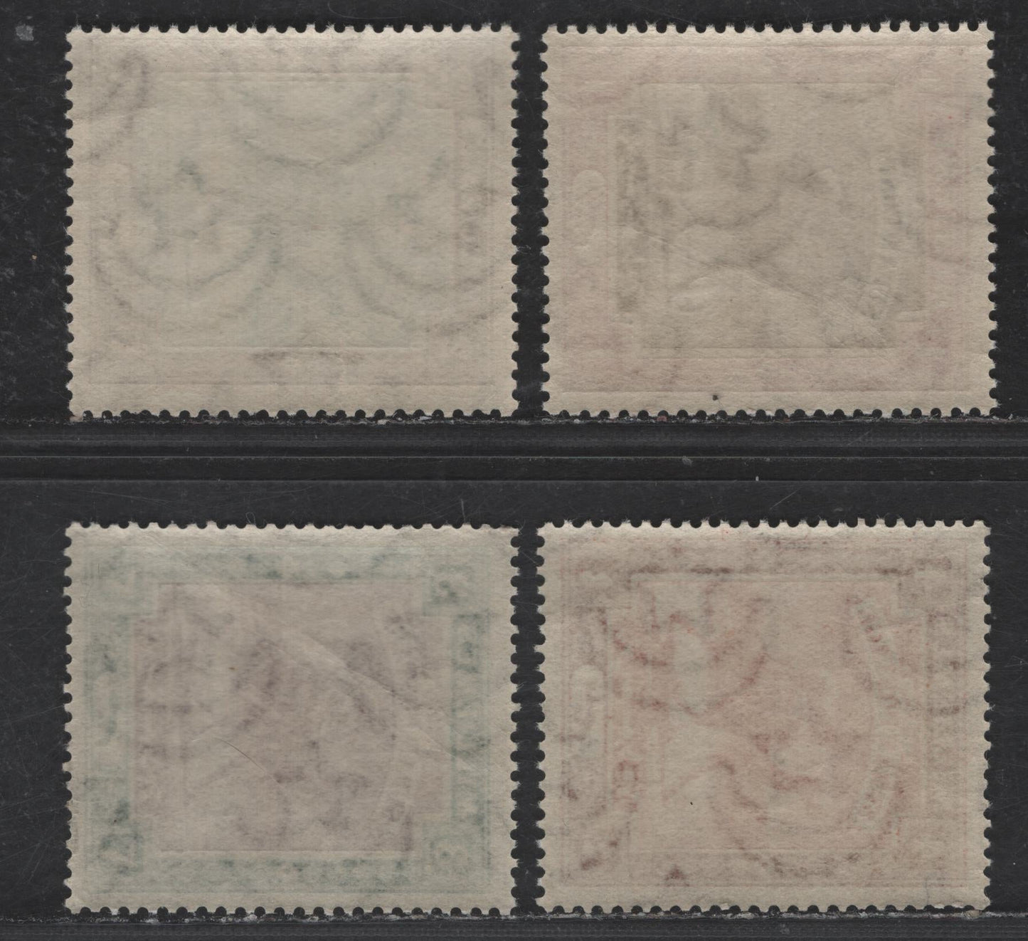 Sudan SG#18-21 1m - 4m Brown & Carmine - Vermillion & Orange Brown Arab Postman, 1902-1921 Arab Postman Issue, 4 F/VFNH Singles, Multiple Star & Crescent Wmk