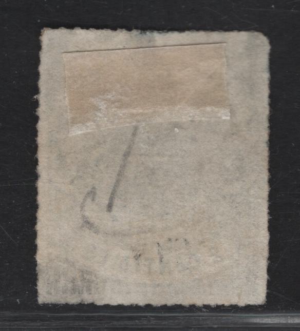 Lot 191 Luxembourg SC#14 2c Black Coat of Arms, 1865-1871 Coat of Arms Rouletted Issue, A Very Fine Used Single