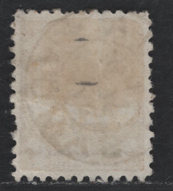 Lot 90 (C) Samoa SG#59c 2d Pale Ochre Palm Trees, 1886-1900 Palm Trees Keyplates, A Very Fine Used Single, Star & NZ Wmk, 7mm Gap Between Star & NZ