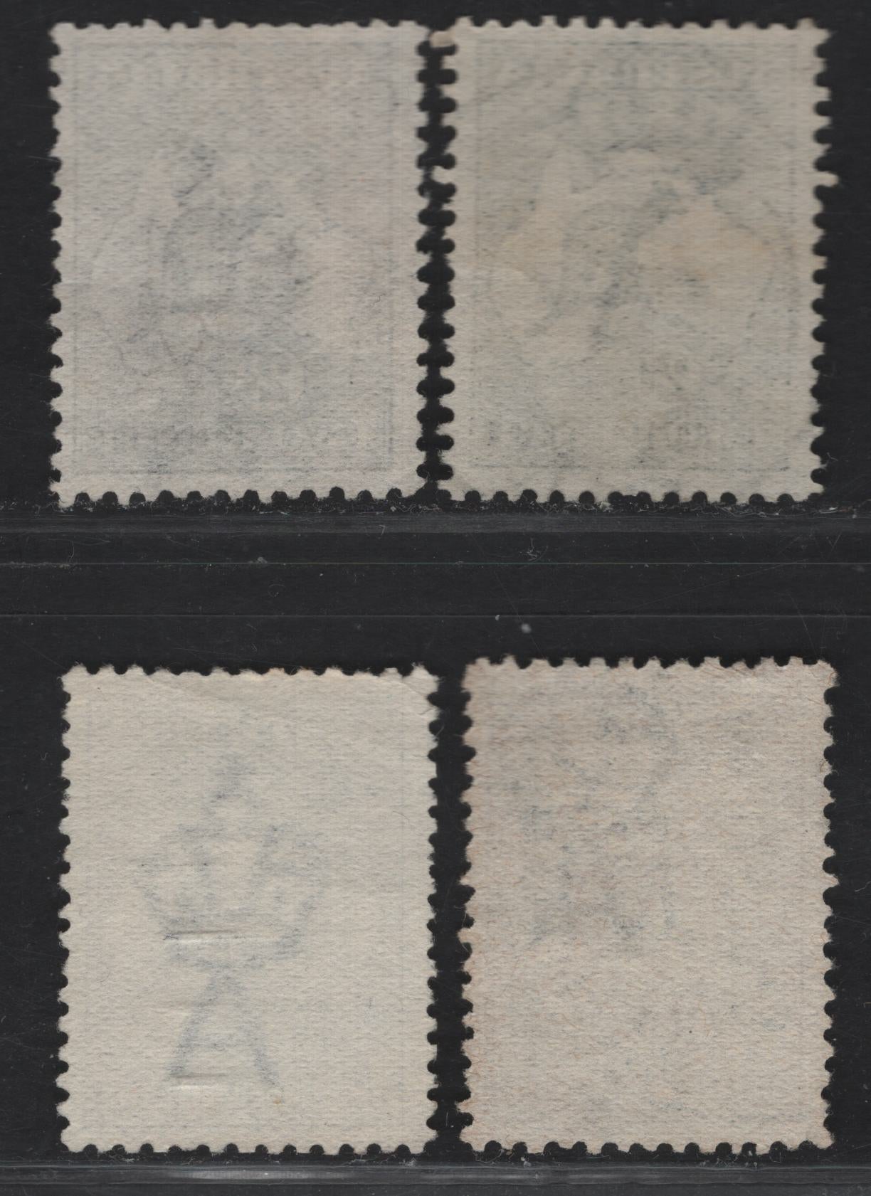 Lot 135 Australia SG#3-5 2d - 3d Gray - Olive Kangaroo & Map, 1913-1914 Kangaroo & Map 1st Issue, 3 Very Fine Used Singles, First Wmk