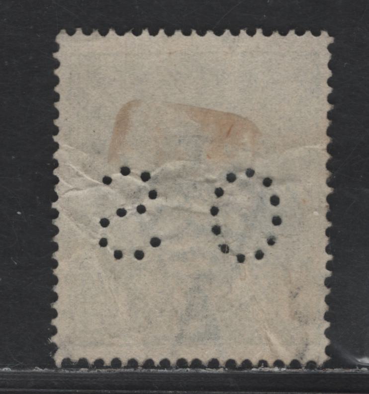 Lot 260 Australia SG#O75 1/4d Pale Blue King George V, 1918-1923 KGV Heads Issue, A Very Good Used Single, Perf OS, Some Internal Wrinkles