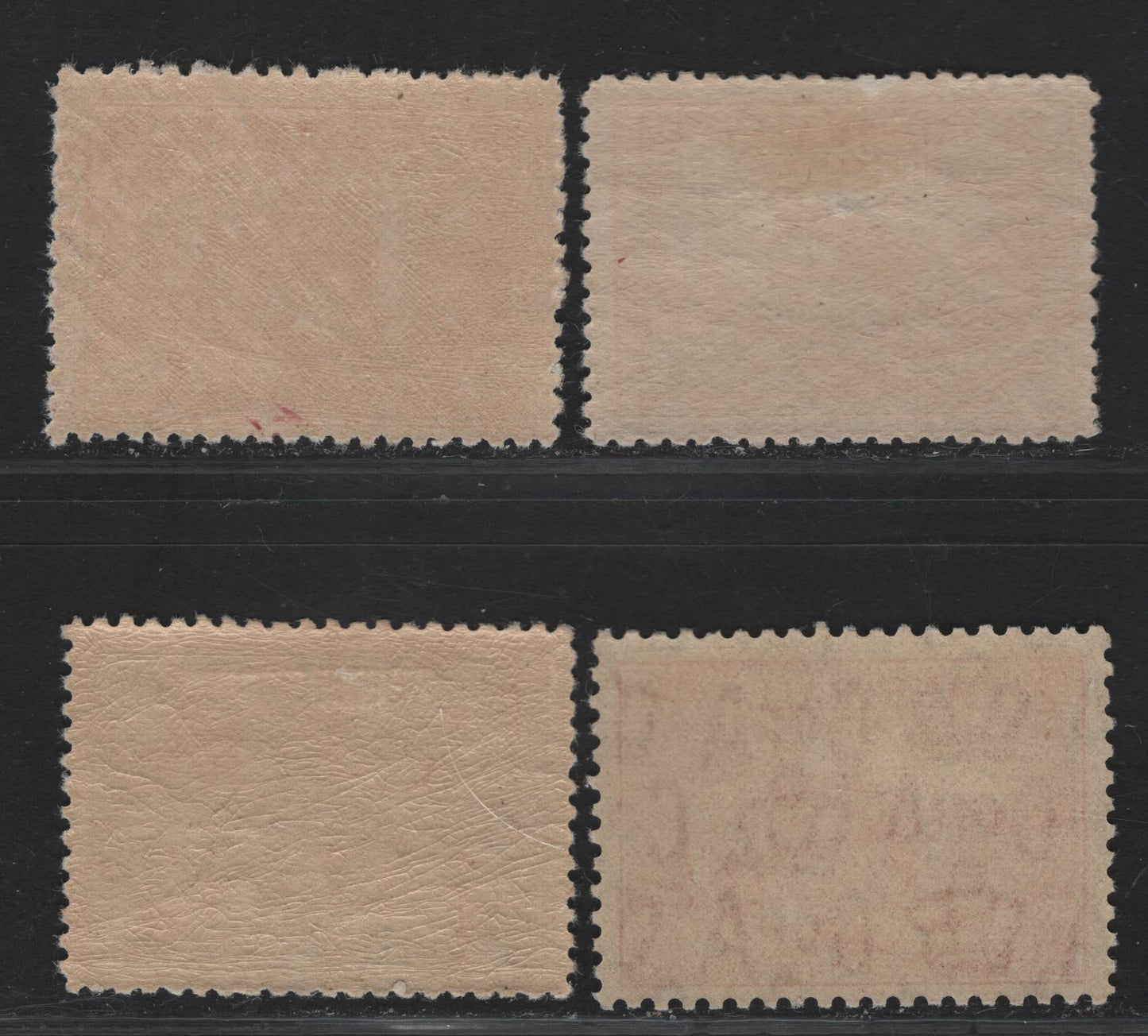 Lot 288 (C) Australia SG#141-142, 144 2d Scarlet Sydney Harbor Bridge, 1932 Opening Sydney Harbor Bridge Issue, 3 F/VFOG Singles, Engraved & Typographed Stamps, Two Shades Of Engraved 2d