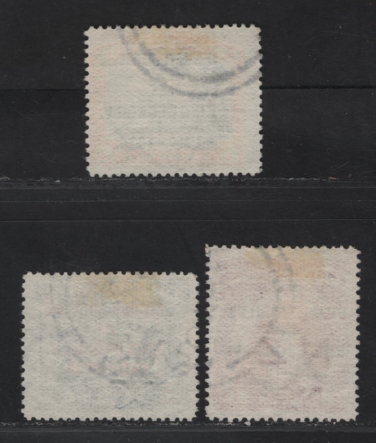 Lot 323 Cook Islands SG#113-115 1d - 6d Red Brown & Lake - Green & Orange Capt Cook - HMS Monowai, 1935 Silver Jubilee Issue, 3 Fine/Very Fine Used Singles
