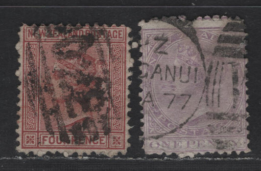 Lot 5 (C) New Zealand SG#168 3d Brown Queen Victoria, 1874-1878 First Sideface Issue, A Very Good Used Single, Perf 12.5, Blued Paper