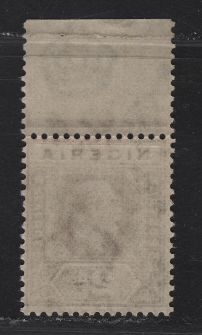 Lot 187 Nigeria SG#20 2d Chocolate King George V, 1921-1932 KGV Imperium Keyplate Issue, Wmk Multiple Script CA, A FNH Single, Die 2