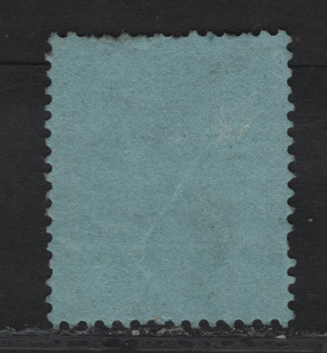Lot 230 Nigeria SG#27 2/6 Gray Black & Carmine King George V, 1921-1932 KGV Imperium Keyplate Issue, Wmk Multiple Script CA, A Fine Used Single, Gray Blue Paper, Die 1, Postally Used, VF Centered But Several Short Perfs.