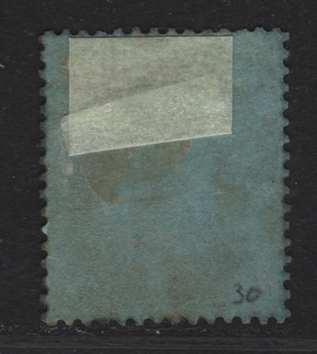Lot 235 Nigeria SG#27 2/6 Gray Black & Scarlet King George V, 1921-1932 KGV Imperium Keyplate Issue, Wmk Multiple Script CA, A Fine Used Single, Pale Gray Blue Paper, Die 2