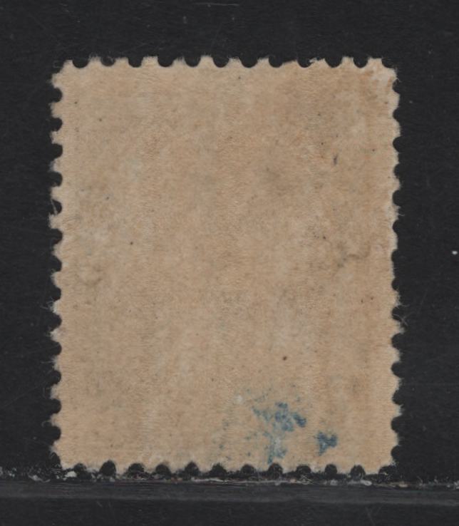 Lot 207 (C) Canada #111 5c Dark Blue King George V, 1911-1925 Admiral - War Tax Issues, A FOG Single, Normal Frameline, Paper/Gum ABN-A