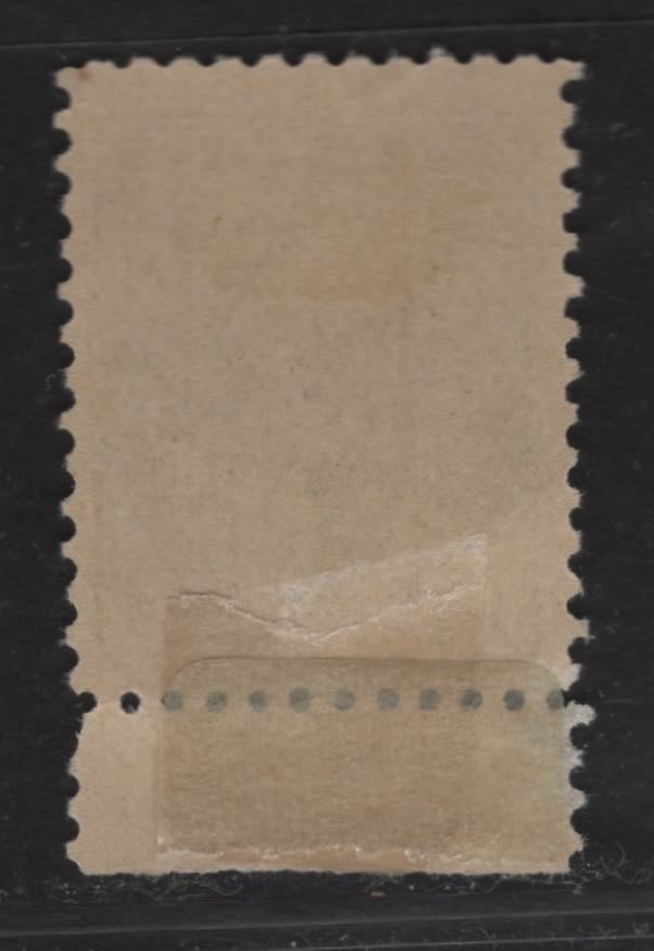 Lot 258 (C) Canada SC#89iii 1c Bluish Green King Edward VII, 1903-1911 King Edward VII Issue, A Fine OG Single On Paper/Gum Type ABN-B, Design Size 17 x 21.5 mm