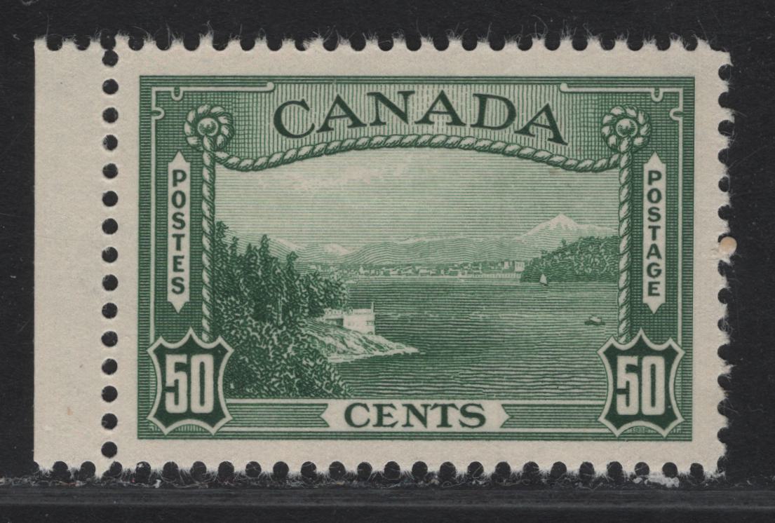 Lot 296 (C) Canada #243 20c Lake Brown Fort Garry Gate, 1938 Pictorial Issue, A VFNH Single On Paper/Gum Type CBN-S