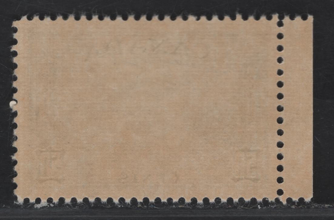 Lot 297 (C) Canada #244 50c Dark Green Vancouver Harbour, 1938 Pictorial Issue, A VFOG Single On Paper/Gum Type CBN-W, Perf 11.9