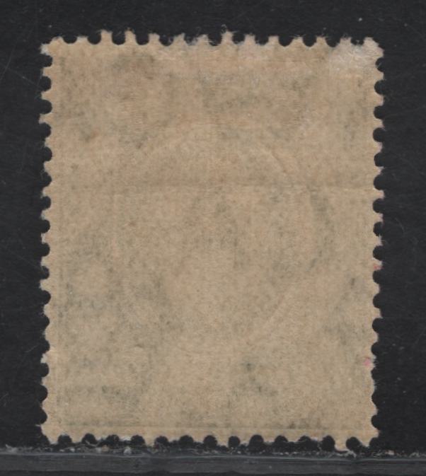 Lot 98 KUT SG#35a 3c Blue Green King Edward VII, 1907-1908 King Edward VII Issue, A VFOG Single, Multiple Crown CA Wmk