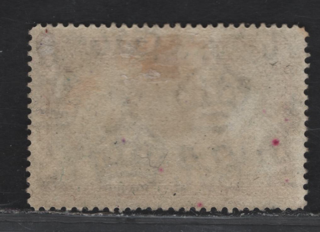 Lot 135 Nigeria SG#43 5/- Black & olive Green Oil Palms, 1938-1951 Pictorial Issue, A Very Fine Used Single