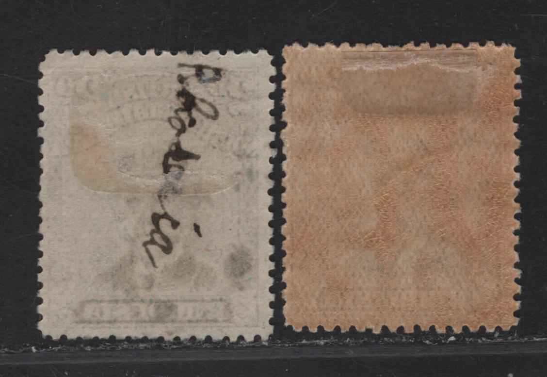 Lot 154 (C) Rhodesia SG#256-257 2d Black & Gray Black - Black & Gray King George V, 1919 Admiral Issue, 2 Fine/Very Fine Used Singles, Die 3, Perf 14