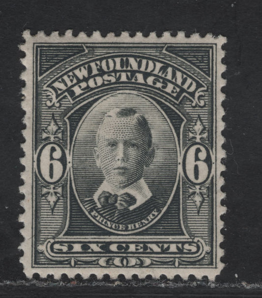 Lot 268 (C) Newfoundland #109 6c Slate Gray Prince Henry, 1911 Royal Family Issue, A VFOG Single, Paper WM-C, Line Perf 14.2