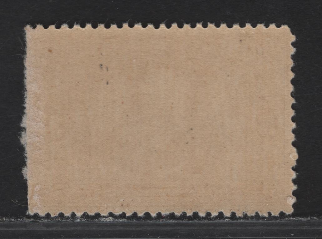 Lot 280A (C) Canada #135 3c Deep Yellowish Brown Fathers of Confederation, 1917 50th Anniv. Of Confederation Issue, A FOG Single, Paper ABN-E, Right Sheet Margin