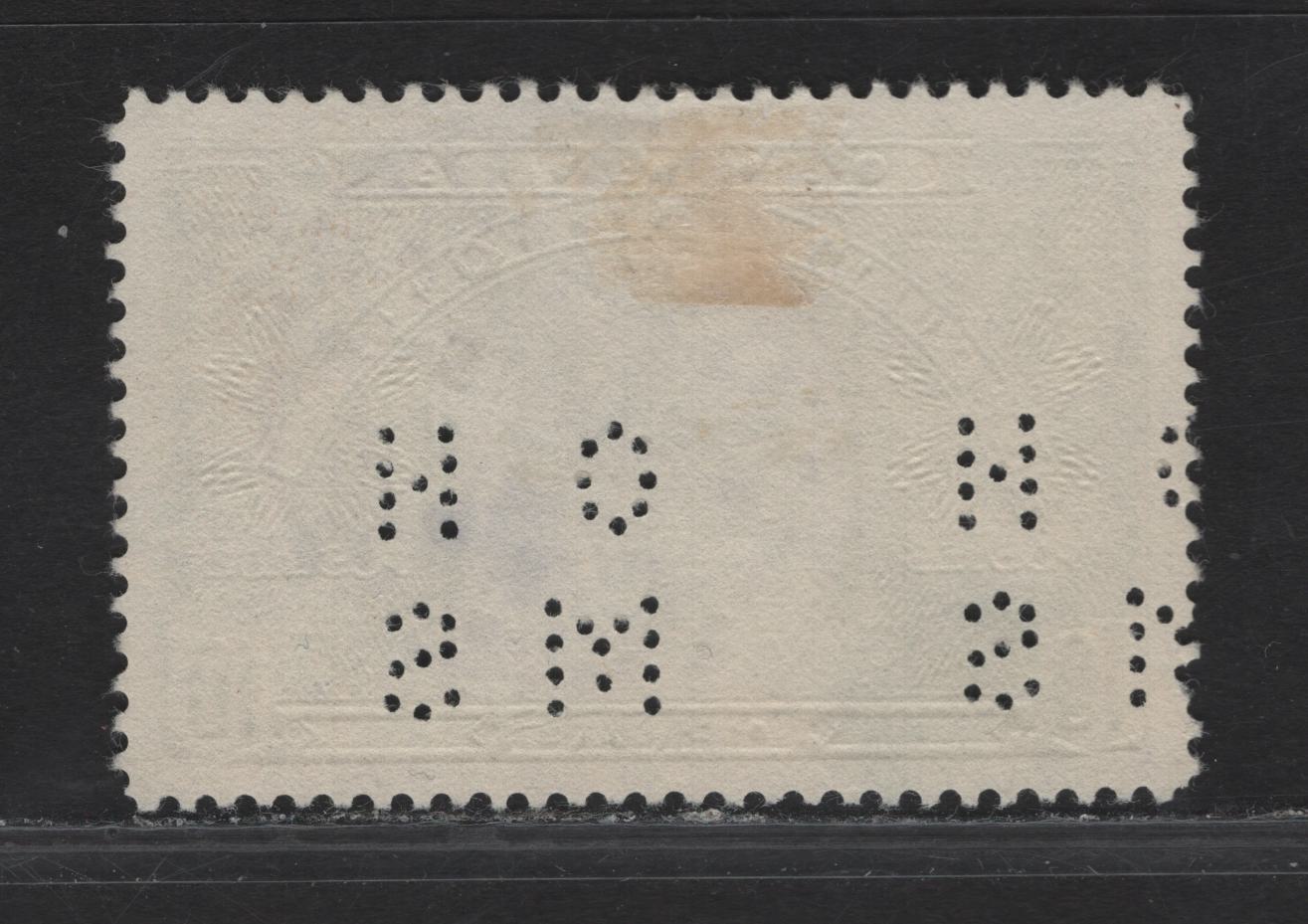 Lot 350 (C) Canada #O9-E7 10c Dark Green Emblem, 1939 Special Delivery Issue, A Very Fine Used Single, Paper/Gum CBN-MM, Perf 12x11.85, 4-Hole OHMS Pos. 1.