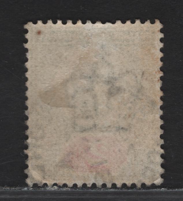 Lot 108 Great Britain SC#130a (SG#225var) 2d Dull Green & Carmine Red King Edward VII, 1902-1910 King Edward VII Issue, A Very Fine Used Single, DLR Printing, July 18 1902 London CDS