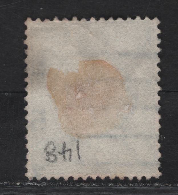 Lot 136 Great Britain SC#148 (SG#283var) 2.5d Bright Blue King Edward VII, 1902-1910 King Edward VII Issue, A Very Fine Used Single, Harrison Printing, Perf 15x14, Showing Dot Above A of Postage - Similar To The Variety on The 1/2d.