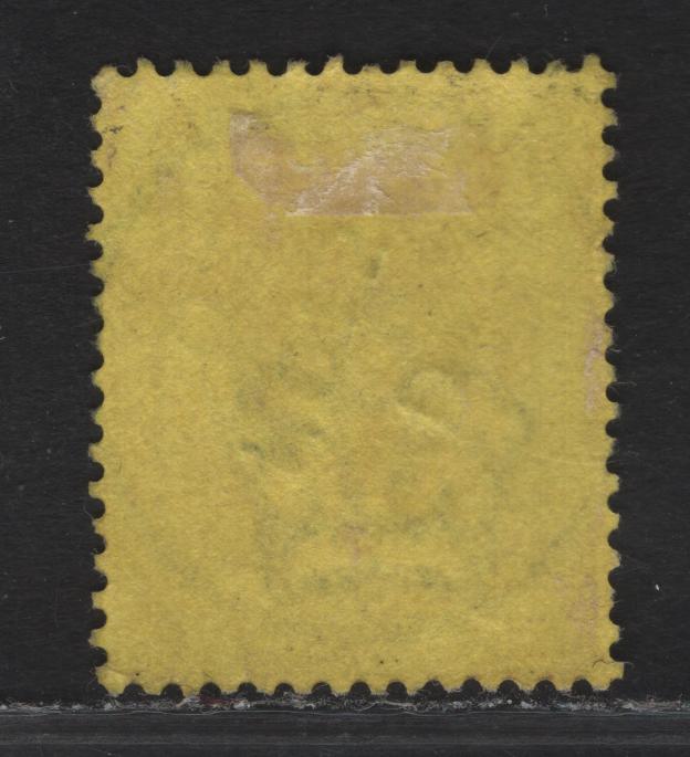Lot 139 Great Britain SC#132 (SG#232) 3d Pale Dull Purple on Orange Yellow King Edward VII, 1902-1910 King Edward VII Issue, A Very Fine Used Single, DLR Printing, SON Nov 13 1902 Easingwold Cancel