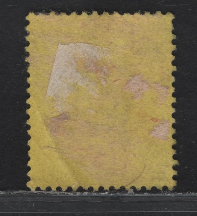 Lot 145 Great Britain SC#132e (SG#233c) 3d Pale Reddish Purple on Orange Yellow King Edward VII, 1902-1910 King Edward VII Issue, A Fine Used Single, DLR Printing, Chalk Surfaced Paper