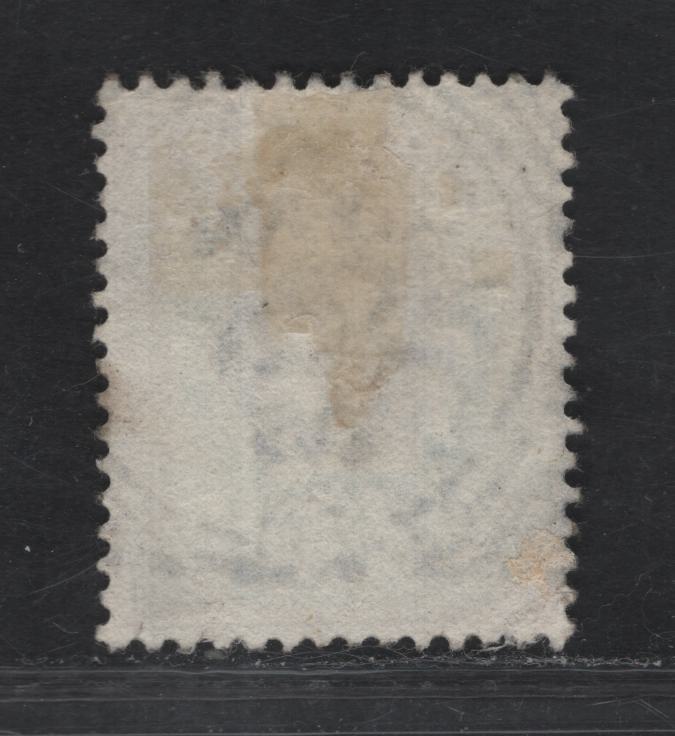 Great Britain SC#129a (SG#222) 1.5d Slate Purple & Green King Edward VII, 1902-1910 King Edward VII Issue, A Very Fine Used Single, DLR Printing.