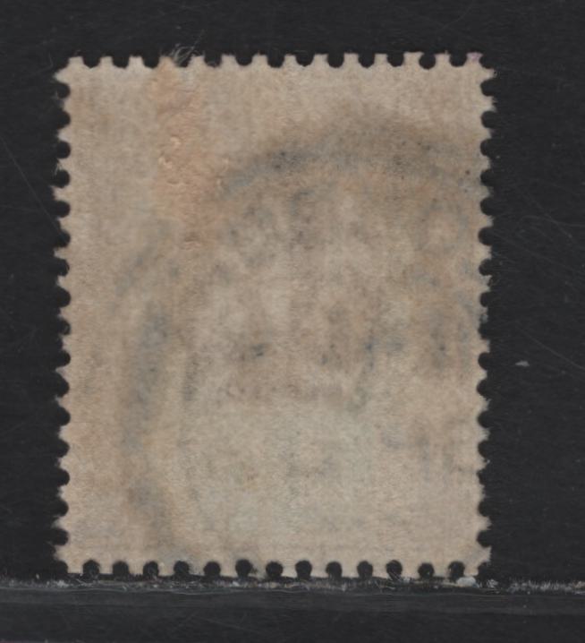 Great Britain SC#129avar (SG#222var) 1.5d Slate Purple & Bluish Green King Edward VII, 1902-1910 King Edward VII Issue, A Very Fine Used Single, DLR Printing.