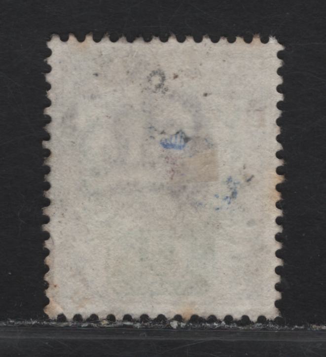 Lot 77 Great Britain SC#129 (SG#221) 1.5d Dull Purple & Green King Edward VII, 1902-1910 King Edward VII Issue, A Fine Used Single, DLR Printing, Wmk Shifted To Upper Left, Light Toning Spot In Left Margin.