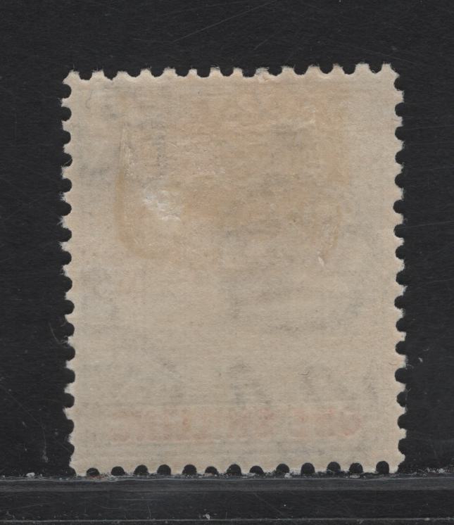 Lot 195 Bahamas SG#155c 1/- Gray Black & Bright Carmine King George VI, 1938-1952 KGVI Keyplates Issue, A VFOG Single, Ordinary Paper