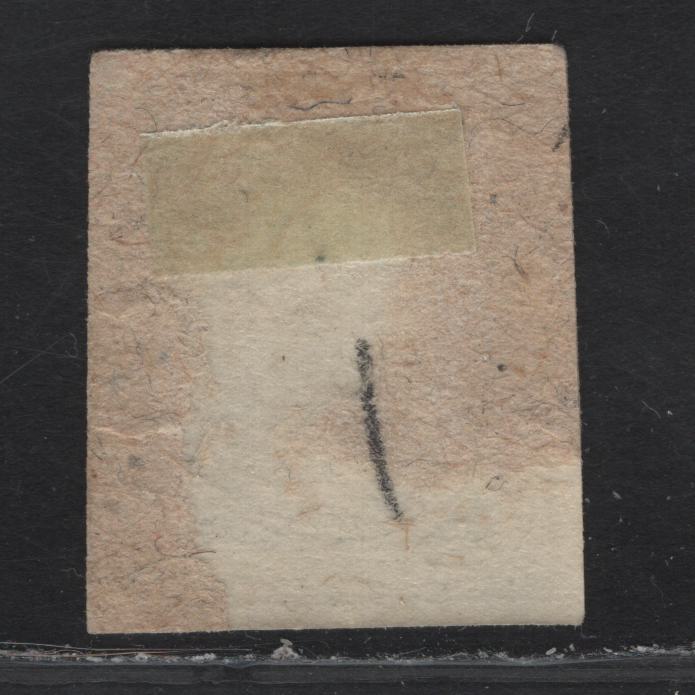 Lot 231 Austria SC#P9 1kr Violet Mercury, 1867 Mercury Issue, A Very Fine Used Imperf Single