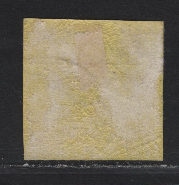 Lot 237 Baden SC#2 3kr Black on Yellow Numeral, 1851-1852 Numeral Issue, An Extremely Fine Used Imperf Single, Margins Clear On All 4 Sides, Rare For This Issue