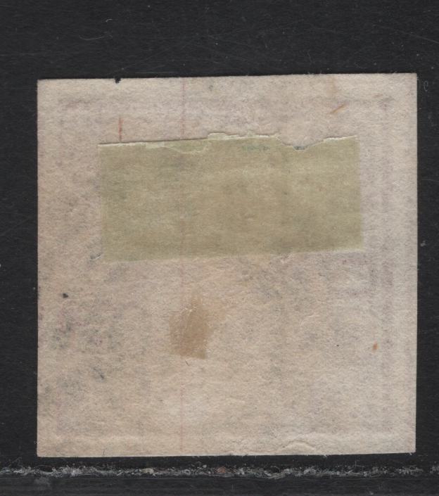 Lot 271 Bavaria SC#10 3kr Deep Rose Numeral, 1862 Numeral Issue, A Very Fine Used Imperf Single, #289 Open Millwheel Cancel For Lindau, Dividing Lines Visible On 3 Sides