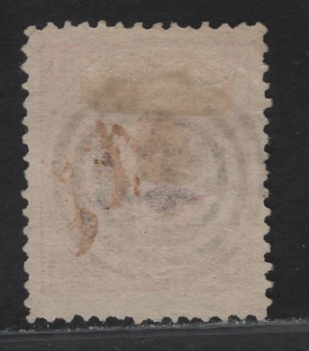 Lot 11 Denmark SC#13 4s Red Arms, 1864-1868 Arms Issue, A Very Fine Used Single, #52 Praestoe Cancel, Perf 13