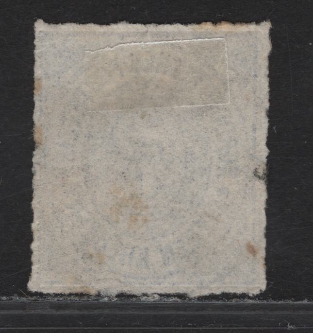 Lot 112 North German Confederation SC#10 7kr Ultramarine - Ultramarine Numeral, 1868 Rouletted Numeral Issue, A Very Fine Used Imperf Single, SON Vilrel CDS Cancel