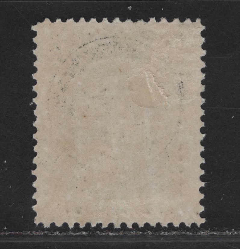 Lot 120 Nova Scotia SC#8a 1c Black Queen Victoria, 1860-1863 Cents Issue, A VFJOG Single, White Paper, Jumbo Margins, Perf 12x11.75.