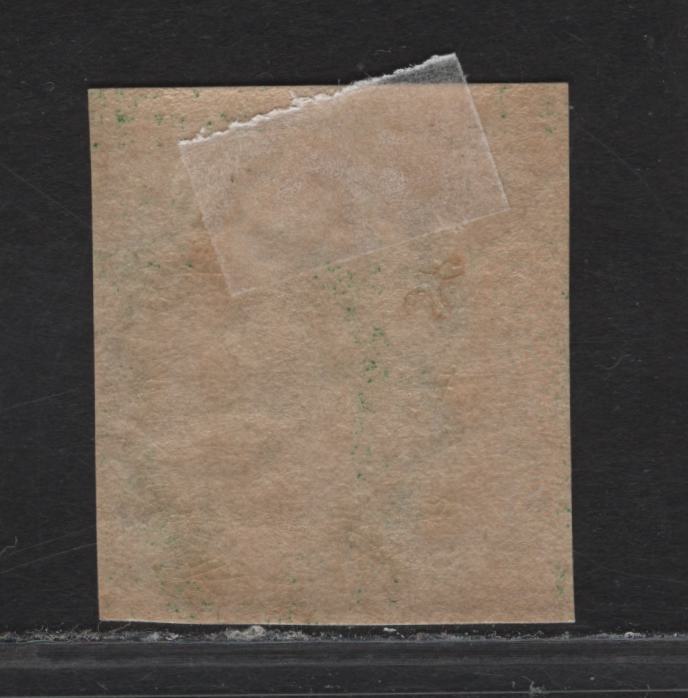 Lot 133 Prussia SC#1 4pf Yellow Green King Frederick William IV, 1850-1856 King Frederick William IV Issue, An XFOG Imperf Single, Full Margins Are 1.4mm On This Issue, Thus Two Full & 2 Jumbo Margins Makes This Extremely Fine
