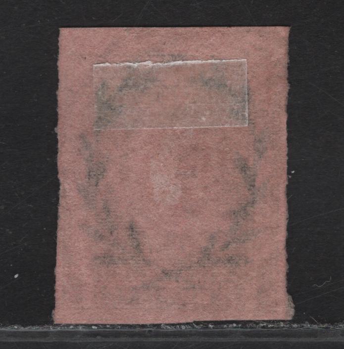 Lot 134 Prussia SC#3 1sg Black on Rose King Frederick William IV, 1850-1856 King Frederick William IV Issue, A Superb Used Imperf Single, Full Margins Are 1.4mm On This Issue, Three Jumbo Margins On 3 Sides