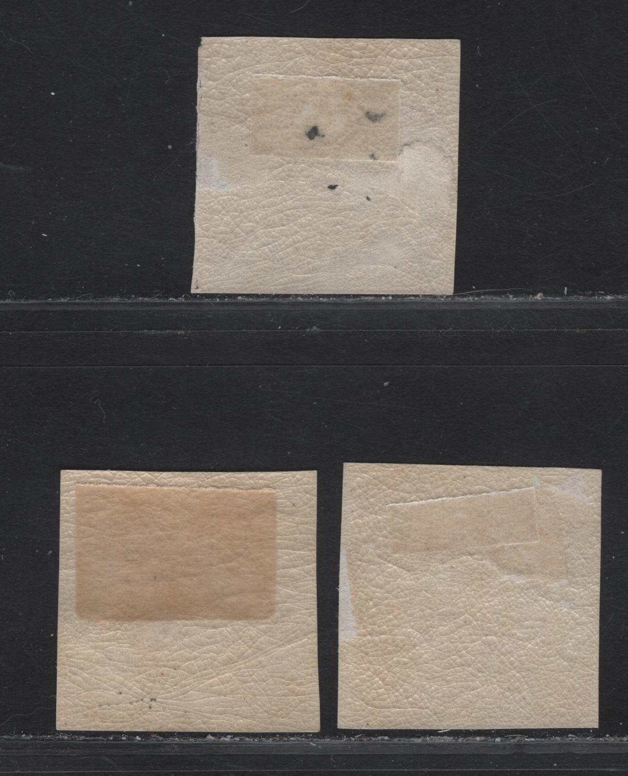 Lot 202 Thurn & Taxis SC#13 - 14 5sgr - 10sgr Lilac - Orange Numerals, 1859-1860 Numeral Issue, 3 F/VFOG Imperf Singles, 2 Shades Of 10sgr Orange, Full Margins On 5gsr & Yellow Orange, Red Orange Shade Has Close Margin.