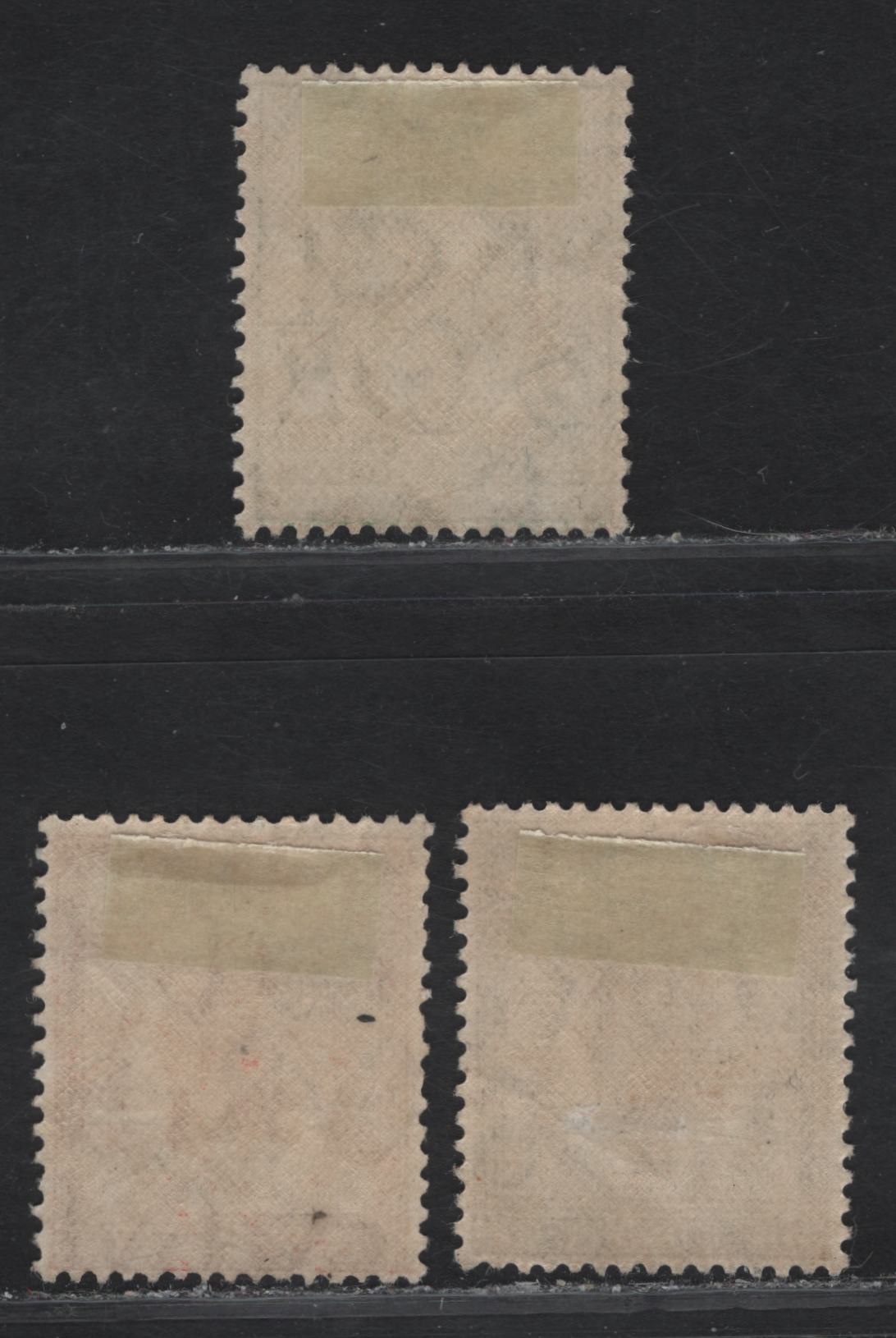 Lot 313 Great Britain SG#434-436 1/2d - 1.5d Green & Purple Brown King George V, 1929 9th UPU Congress Issue, 3 VFOG Singles