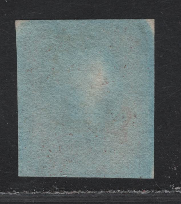 Lot 41 Great Britain SC#3 1d Red Brown Queen Victoria, 1841 Line Engraved Issue, A Very Fine Used Imperf Single, Alphabet 1