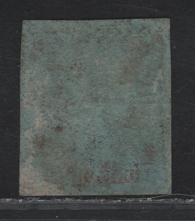 Lot 43 Great Britain SC#3 1d Red Brown Queen Victoria, 1841 Line Engraved Issue, A Fine Used Imperf Single, Alphabet 1, Tiny Corner Crease At Lower Right