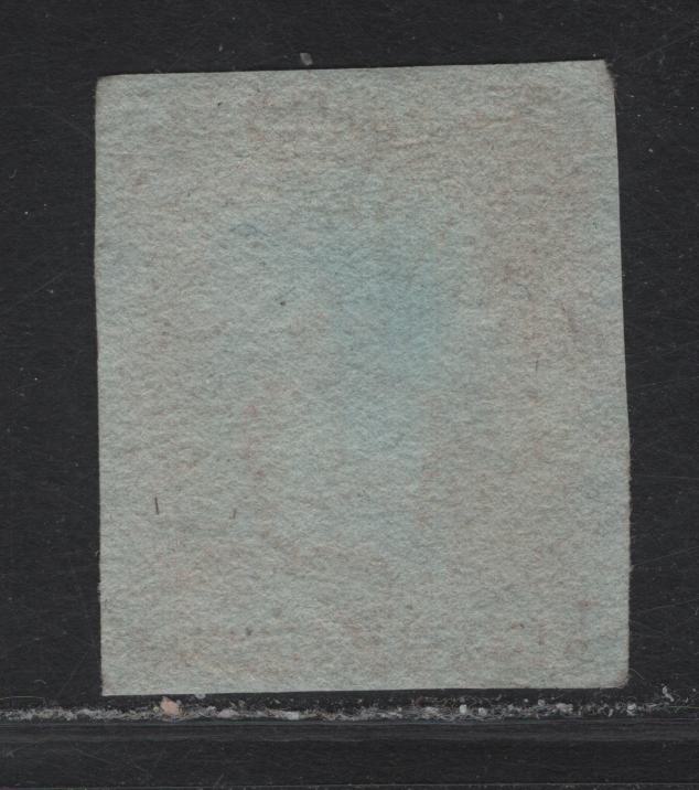 Lot 46 Great Britain SC#3 1d Red Brown Queen Victoria, 1841 Line Engraved Issue, A Very Fine Used Imperf Single, Alphabet 1, 4 Clear Margins