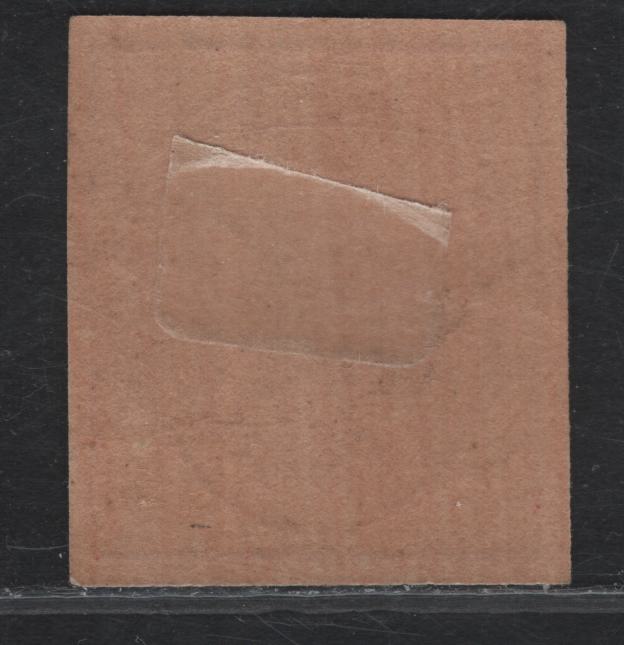 Lot 57 Hannover SC#16a 3pf Carmien Rose Numeral, 1859-1863 Numeral Issue, A VFOG Imperf Single, Without Network