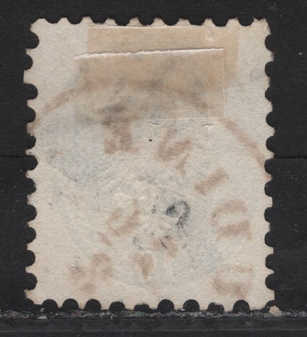 Lot 82 Austria - Lombardy Venetia SC#23 10s Blue Arms, 1863 Arms Issue, A Very Fine Used Single, Perf 9.5