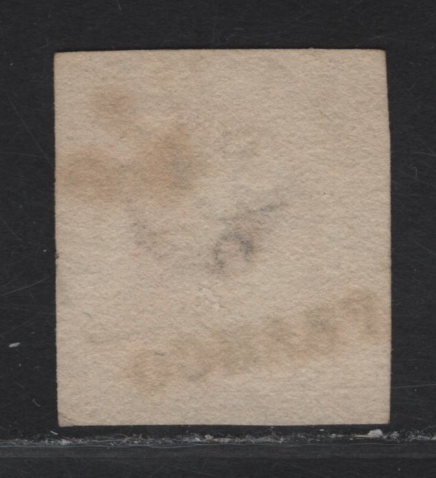 Lot 96 Netherlands SC#2 10c Lake King William III, 1852 King William III Issue, A Very Fine Used Imperf Single, Nearly Full Margins On 2 Sides & Full Margins On 2 Sides