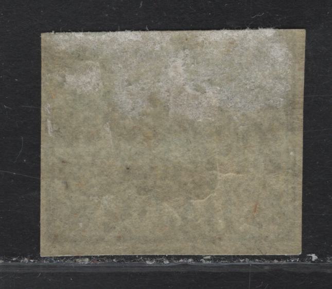 Lot 12 Roman States SC#3 2baj Black On Greenish White Papal Arms, 1852 Arms Issue, A FOG Single