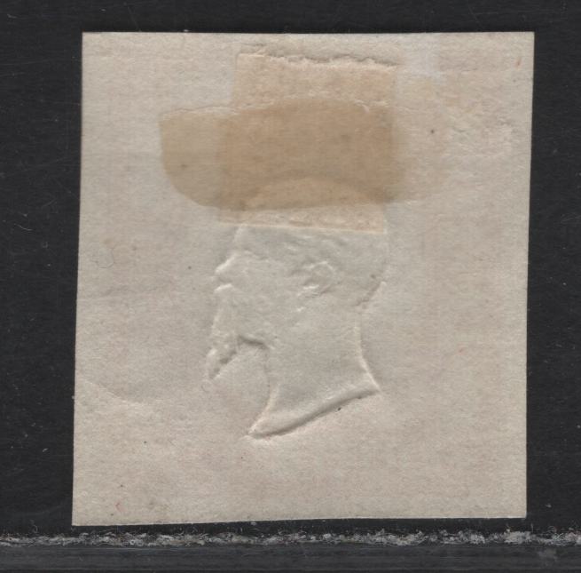 Lot 2 Neapolitan Provinces SC#23a 5g Vermillion King Victor Emmanuel II, 1861 King Victor Emmanuel II Issue, A VFOG Single, Full Margins On 3 Sides, Slightly Less At Top