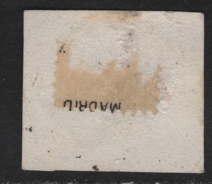 Lot 29 Roman States SC#15 10c Black on Vermillion Papal Arms, 1867 Arms Issue, A Very Fine Used Single, Glazed Paper, 4 Full Margins & Dividing Lines On 4 Sides, Continuous At Top & Bottom.