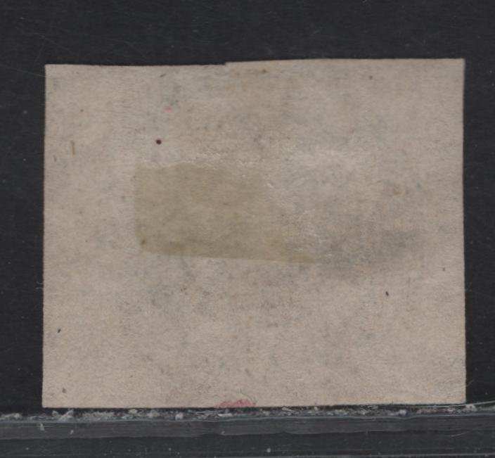 Lot 33 Roman States SC#16 20c Black on Copper Red Papal Arms, 1867 Arms Issue, A Very Fine Used Single, Unglazed Paper, Full Margins All Around, Traces Of Dividing Lines Visible On All Sides & Evidence That Horiz Lines Are Continuous (LR Corner).